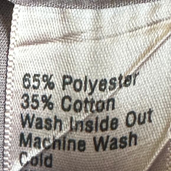 Saddlebred Button Down Shirt Mens XXL Purple Short Sleeve Microprint Casual - Picture 4 of 5